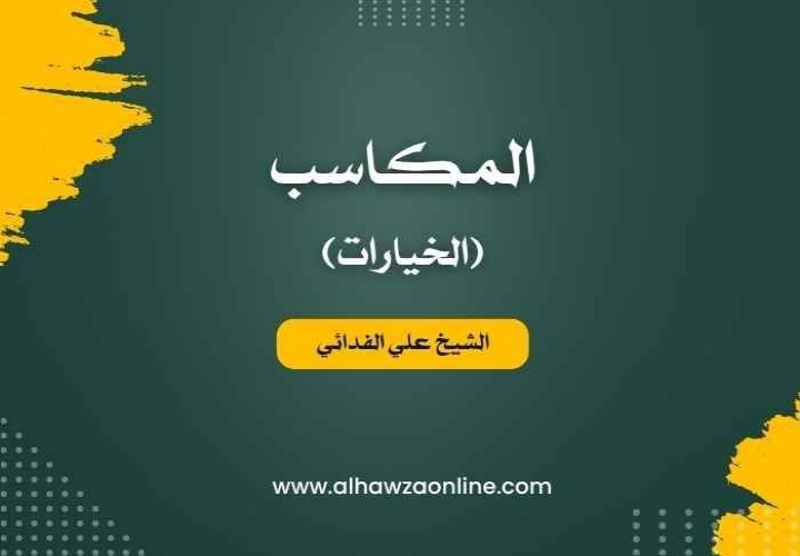 المكاسب - الخيارات